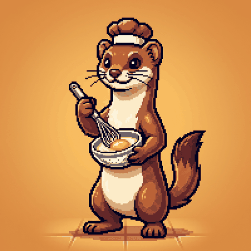 Tiny Whisk Weasel logo